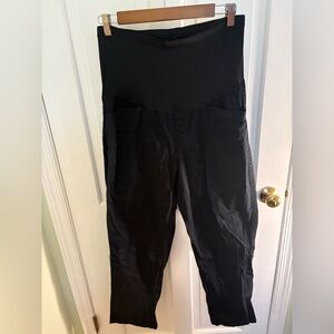 Black Maternity Chino Style pant